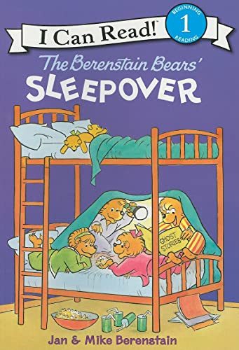 The Berenstain Bears' Sleepover by Jan Berenstain, Mike Berenstain, Jan Berenstain, Mike Berenstain, 9780060574154