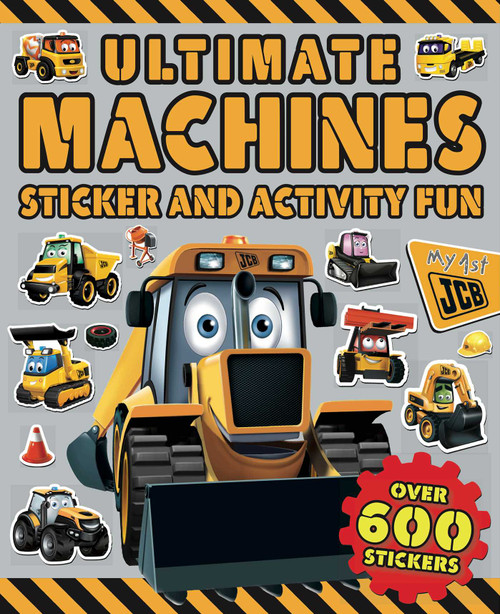 Ultimate Machines Sticker and Activity Fun by Little Bee Books, 9781499802153