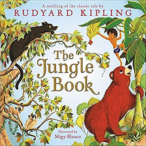 The Jungle Book - 9780062370877 by Rudyard Kipling, Laura Driscoll, Migy Blanco