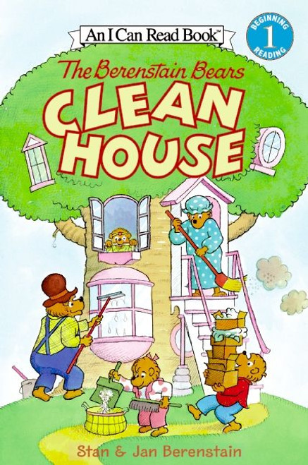The Berenstain Bears Clean House by Jan Berenstain, Stan Berenstain, Jan Berenstain, 9780060583354