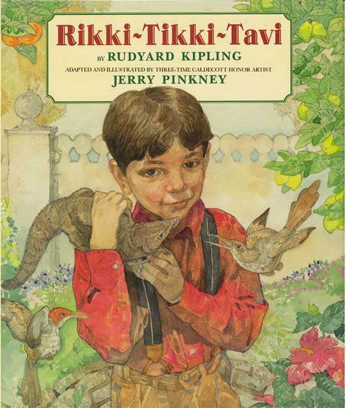 Rikki-Tikki-Tavi by Rudyard Kipling, Jerry Pinkney, Jerry Pinkney, 9780060587857