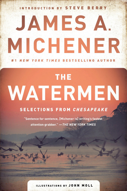 The Watermen (Selections from Chesapeake) by James A. Michener, John Moll, Steve Berry, 9780812986846