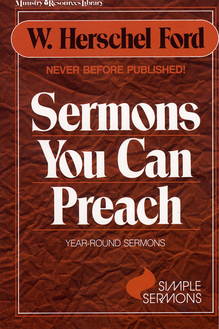 Sermons You Can Preach (Year -round sermons) by W. Herschel Ford, 9780310469711