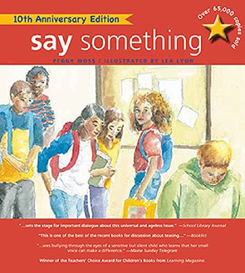 Say Something (10th Anniversary Edition) - 9780884483601 by Peggy Moss, Lea Lyon