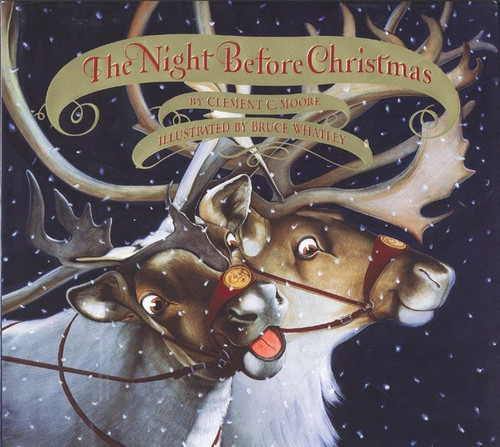 The Night Before Christmas (A Christmas Holiday Book for Kids) - 9780060739171 by Clement C. Moore, Bruce Whatley, 9780060739171