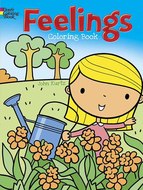 Feelings Coloring Book by John Kurtz, 9780486807102