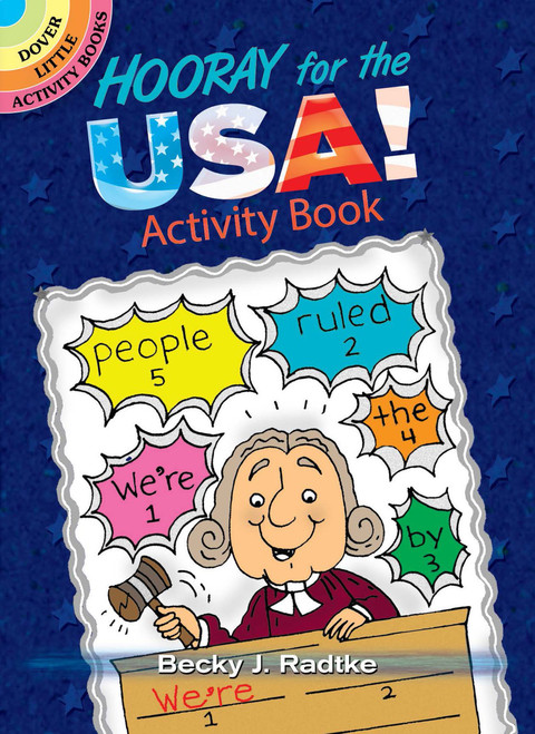 Hooray for the USA! Activity Book (Miniature Edition) by Becky J. Radtke, 9780486807805