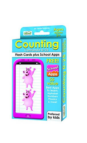 Counting 0-25 Flash Cards (Miniature Edition) by Alex A. Lluch, 9781613511046