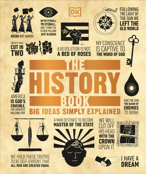 The History Book (Big Ideas Simply Explained) by DK, 9781465445100