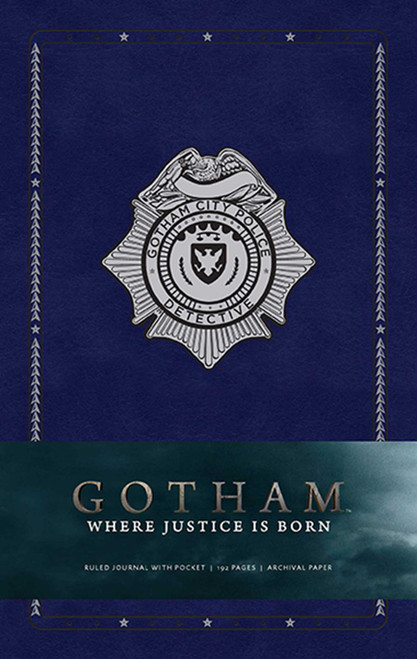 Gotham Hardcover Ruled Journal by . Warner Bros. Consumer Products Inc., 9781608877263