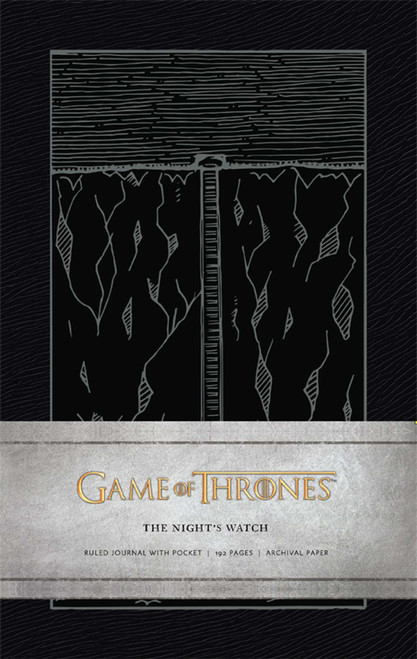 Game of Thrones: The Night's Watch Hardcover Ruled Journal by . HBO, 9781608877195
