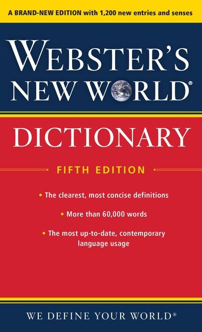Webster's New World Dictionary, Fifth Edition by Editors of Webster's New World Coll, 9780544785670