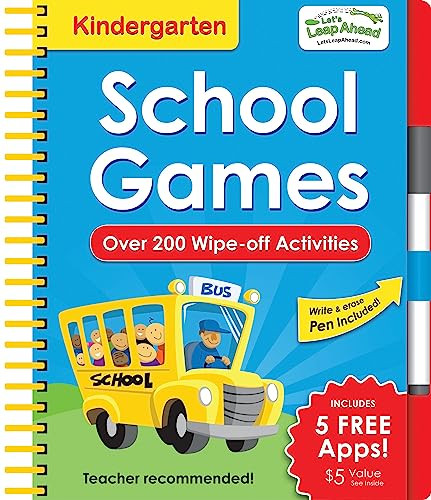 Let's Leap Ahead Kindergarten School Games by Alex A. Lluch, 9781613510810