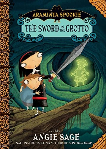 Araminta Spookie 2: The Sword in the Grotto by Angie Sage, Jimmy Pickering, 9780060774868