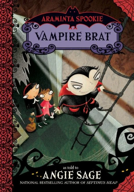Araminta Spookie 4: Vampire Brat by Angie Sage, Jimmy Pickering, 9780060774929