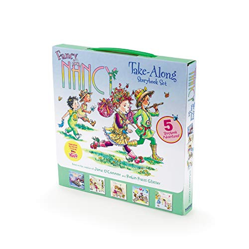Fancy Nancy Take-Along Storybook Set (5 Storybook Adventures) by Jane O'Connor, Robin Preiss Glasser, 9780062414137