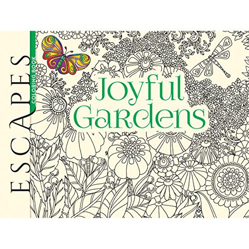 ESCAPES Joyful Gardens Coloring Book by Angela Porter, 9780486810508