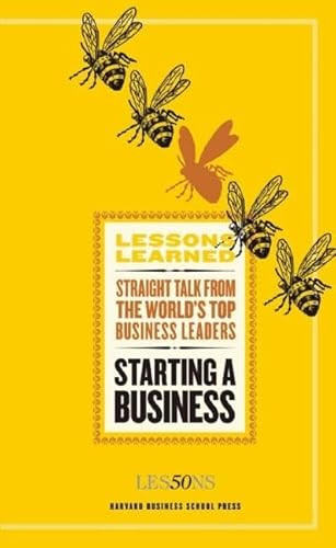 Starting a Business by Fifty Lessons, 9781422122907