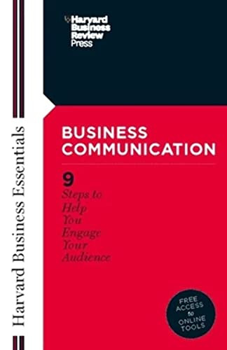 Business Communication by Harvard Business Review, 9781591391135