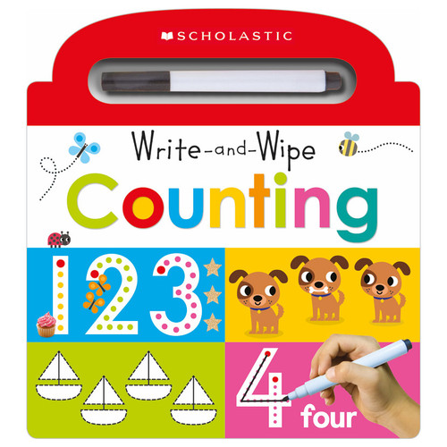 Write and Wipe Counting: Scholastic Early Learners (Write and Wipe) by Scholastic, 9780545903394