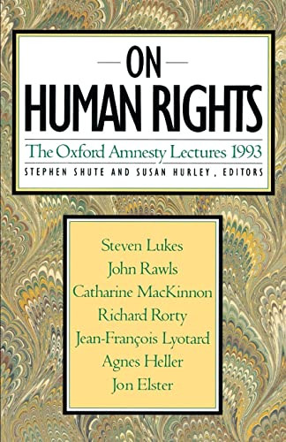On Human Rights by Stephen Shute, Susan Hurley, 9780465052240