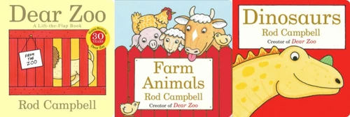 Dear Zoo & Friends Collected Set (Dear Zoo; Farm Animals; Dinosaurs) by Rod Campbell, Rod Campbell, 9781481482134