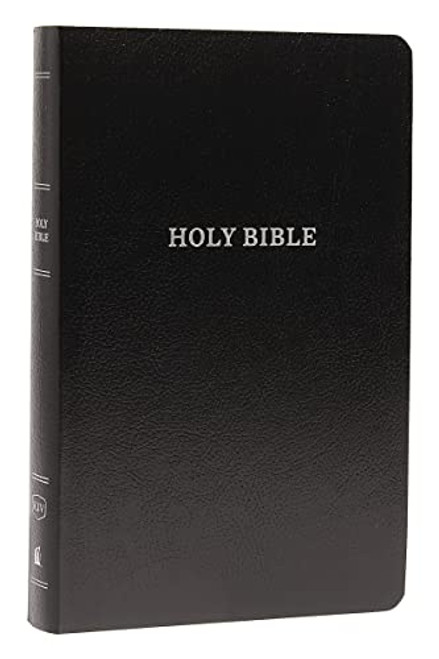 KJV Holy Bible: Gift and Award, Black Leather-Look, Red Letter, Comfort Print: King James Version by Thomas Nelson, 9780718097905
