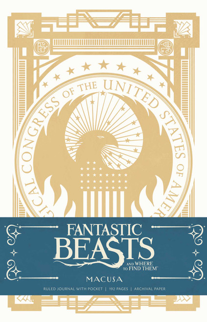 Fantastic Beasts and Where to Find them: MACUSA Hardcover Ruled Journal by Insight Editions, 9781608879304