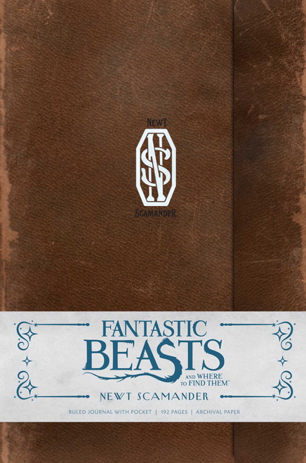 Fantastic Beasts and Where to Find Them: Newt Scamander Hardcover Ruled Journal by Insight Editions, 9781608879311