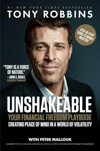 Unshakeable (Your Financial Freedom Playbook) by Tony Robbins, Peter Mallouk, 9781501164583