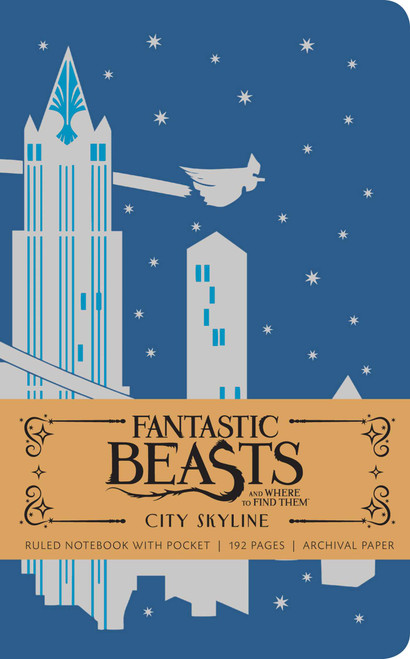 Fantastic Beasts and Where to Find Them: City Skyline Hardcover Ruled Notebook (Miniature Edition) by Insight Editions, 9781608879489