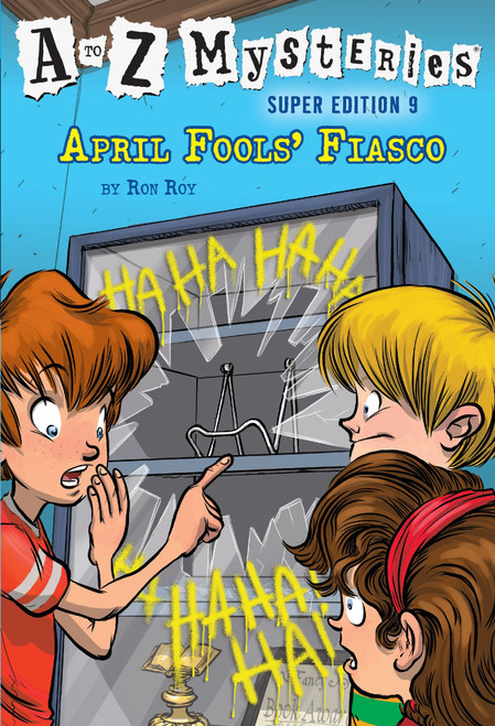 A to Z Mysteries Super Edition #9: April Fools' Fiasco by Ron Roy, John Steven Gurney, 9780399551956