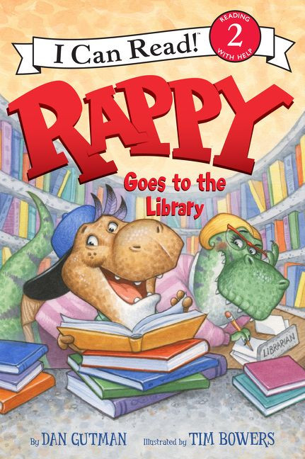 Rappy Goes to the Library by Dan Gutman, Tim Bowers, 9780062252661