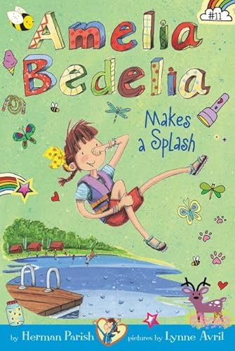 Amelia Bedelia Chapter Book #11: Amelia Bedelia Makes a Splash by Herman Parish, Lynne Avril, 9780062658401
