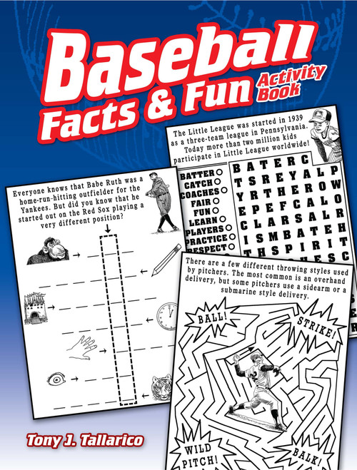 Baseball Facts & Fun Activity Book by Tony J. Tallarico, 9780486814421