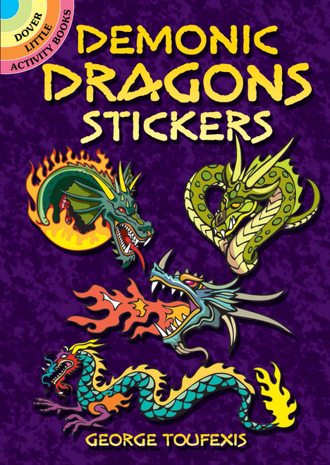 Demonic Dragons Stickers (Miniature Edition) by George Toufexis, 9780486815633