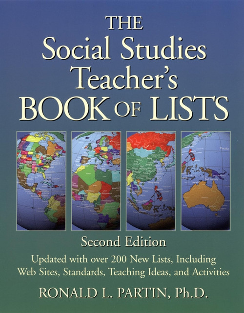 The Social Studies Teacher's Book of Lists by Ronald L. Partin, 9780787965907