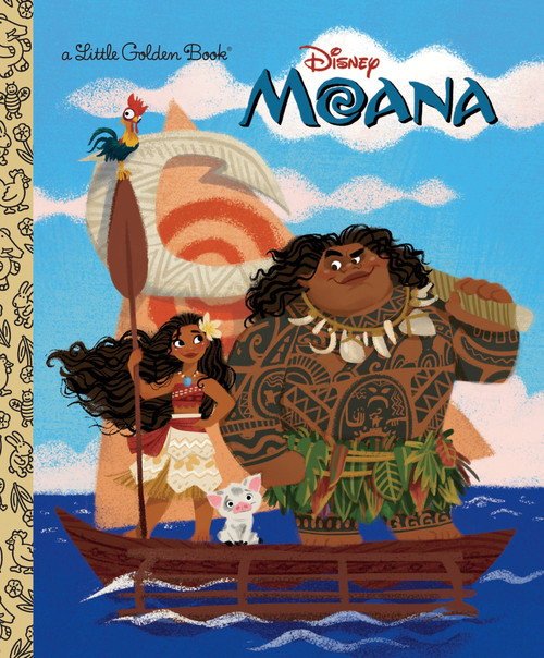 Moana Little Golden Book (Disney Moana) by Laura Hitchcock, Griselda Sastrawinata-Lemay, 9780736436038
