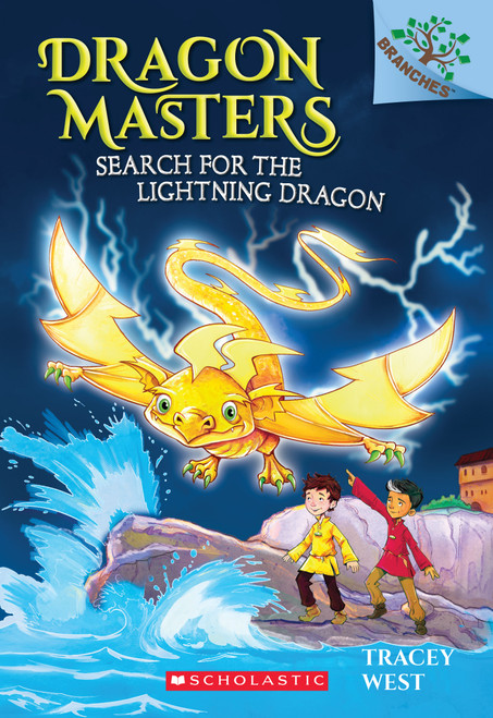 Search for the Lightning Dragon: A Branches Book (Dragon Masters #7) by Tracey West, Damien Jones, 9781338042887