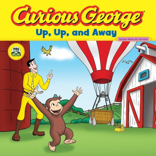 Curious George Up, Up, and Away (CGTV 8x8) by H. A. Rey, 9780547119663