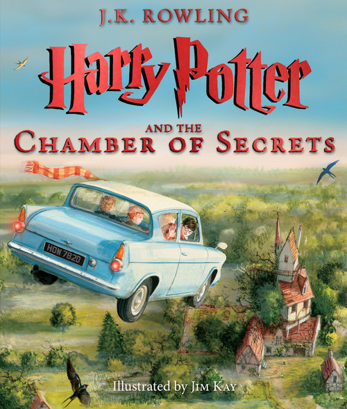 Harry Potter and the Chamber of Secrets: The Illustrated Edition (Harry Potter, Book 2) by J. K. Rowling, Jim Kay, 9780545791328