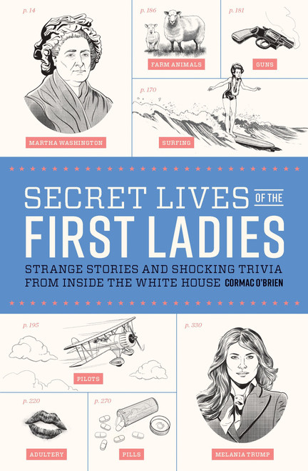 Secret Lives of the First Ladies (Strange Stories and Shocking Trivia From Inside the White House) by Cormac O'Brien, Eugene Smith, 9781683690047