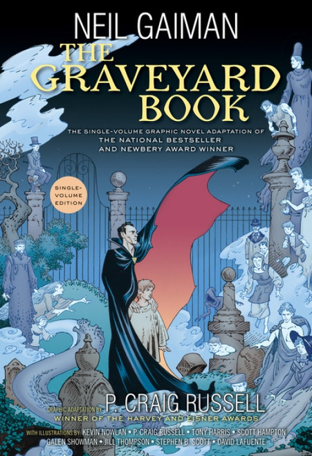 The Graveyard Book Graphic Novel Single Volume - 9780062421890 by Neil Gaiman, P. Craig Russell
