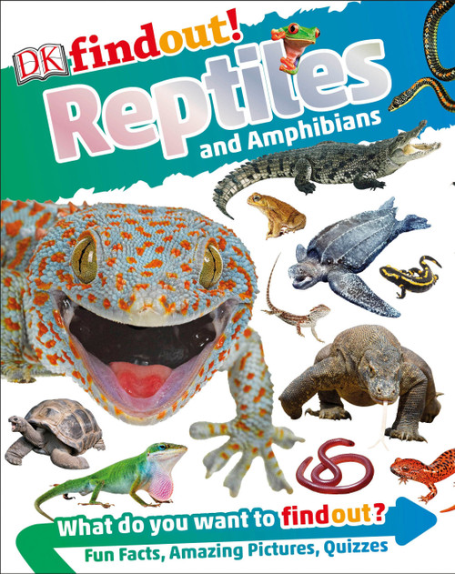 DKfindout! Reptiles and Amphibians by DK, 9781465463104
