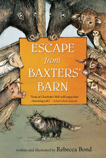 Escape from Baxters' Barn - 9781328740939 by Rebecca Bond, 9781328740939
