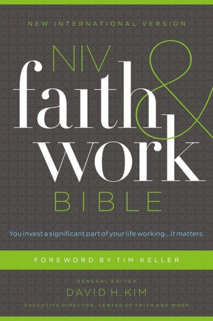 NIV, Faith and Work Bible, Hardcover by  Christianity Today Intl., David Kim, 9780310433644