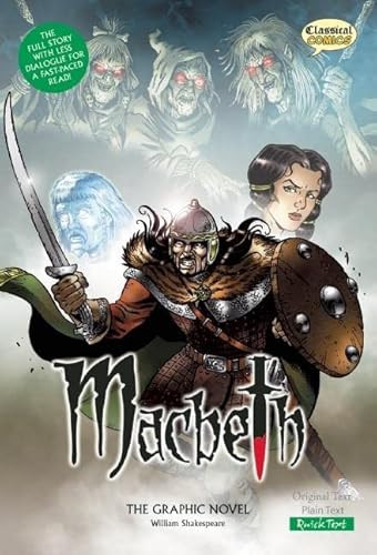Macbeth The Graphic Novel: Quick Text by William Shakespeare, 9781906332464
