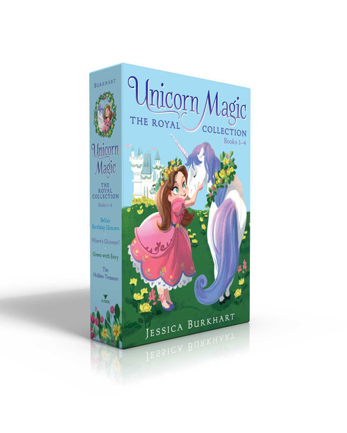 Unicorn Magic The Royal Collection Books 1-4 (Boxed Set) (Bella's Birthday Unicorn; Where's Glimmer?; Green with Envy; The Hidden Treasure) by Jessica Burkhart, Victoria Ying, 9781534406186