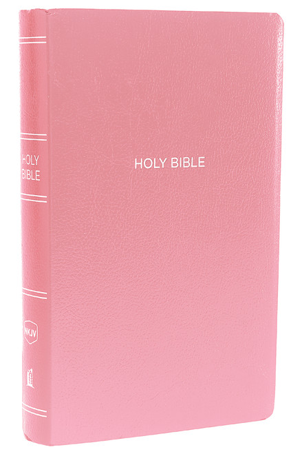 NKJV, Gift and Award Bible, Leather-Look, Pink, Red Letter, Comfort Print (Holy Bible, New King James Version) by Thomas Nelson, 9780718074876