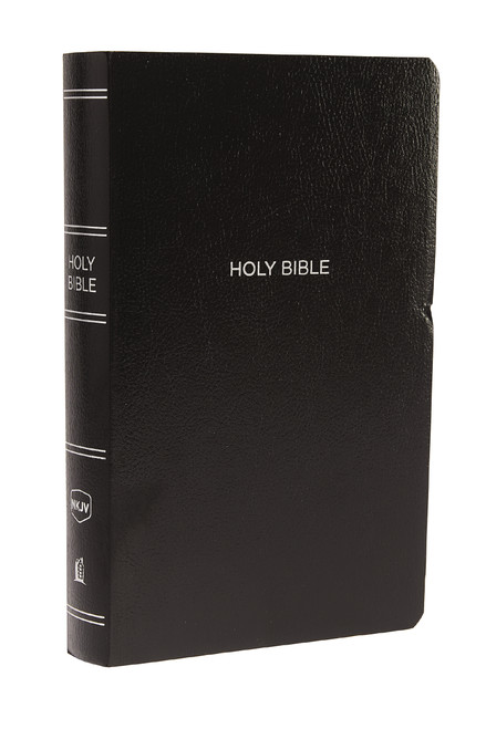 NKJV, Gift and Award Bible, Leather-Look, Black, Red Letter, Comfort Print (Holy Bible, New King James Version) by Thomas Nelson, 9780718074791